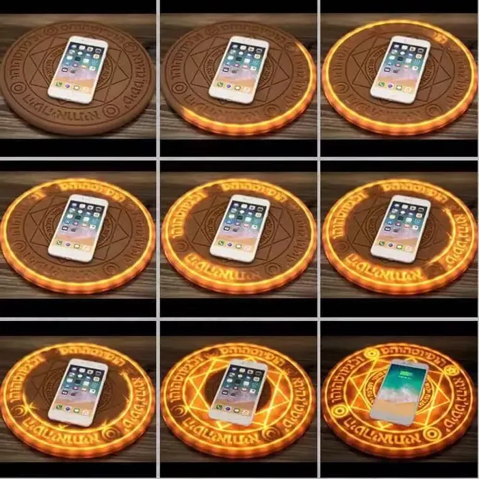 10W Wireless Charging Pad for Qi-Enabled Mobile Phones