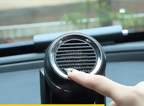 12V Car Heater Fan with 360° Adjustable Windshield Defogging Defroster