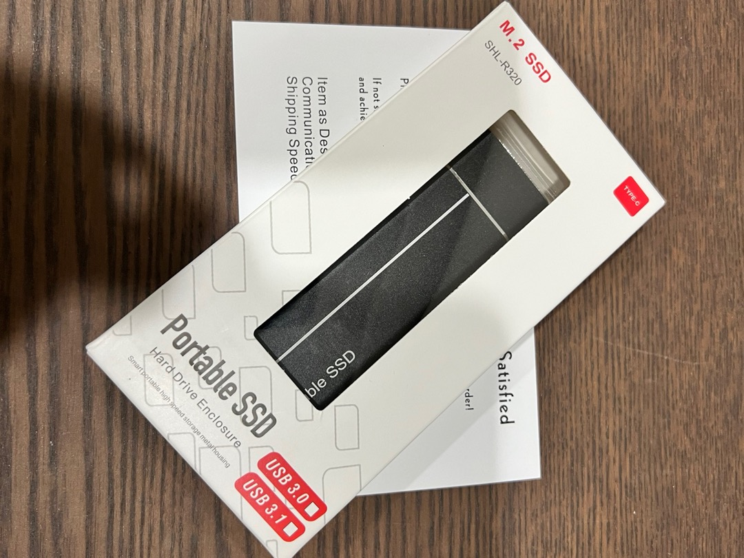 Disque SSD M.2 2To USB C SHL-R320