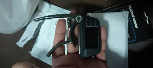 2-in-1 Guitar Capo Tuner with LED Display for All Instruments photo review