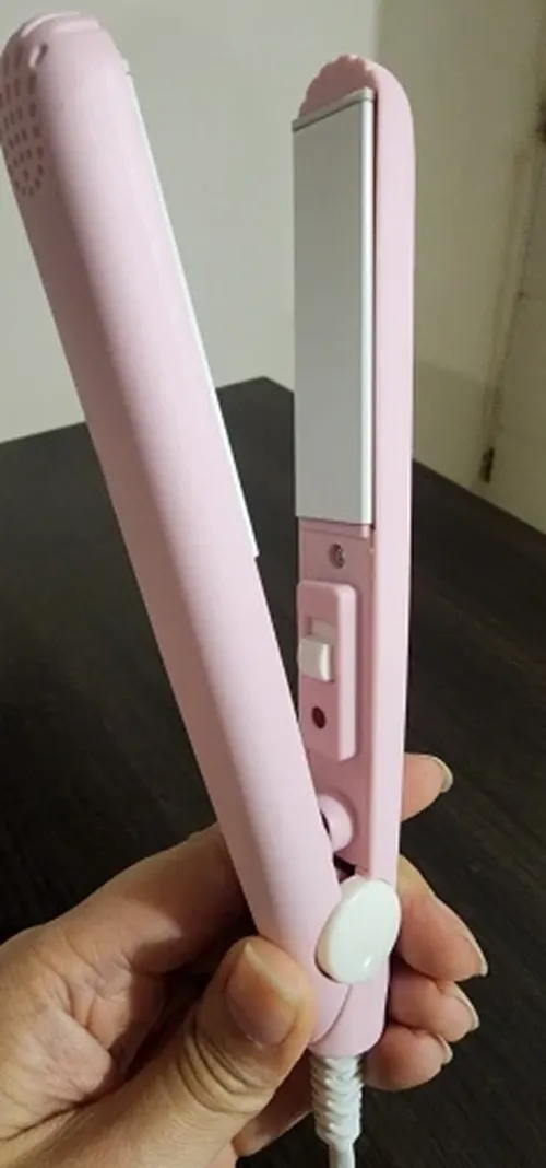 2 in 1 Mini Hair Straightener and Curling Iron Tool photo review