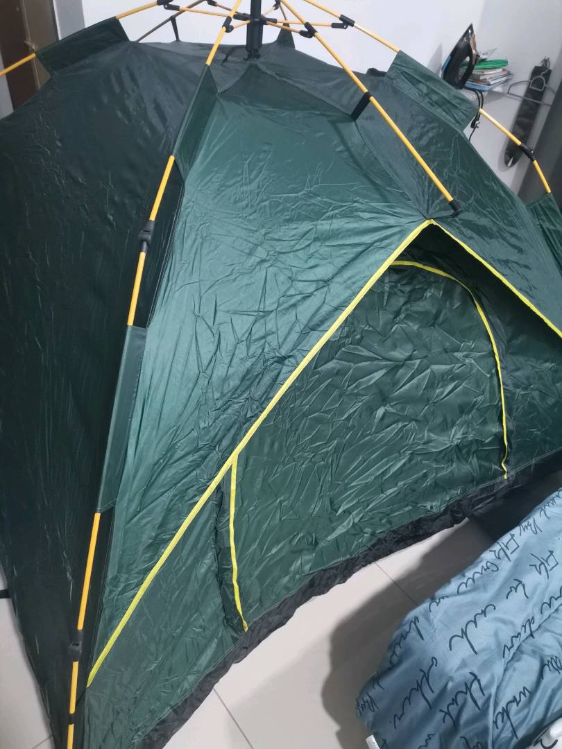 Waterproof outdoor 2 person camping tent photo review