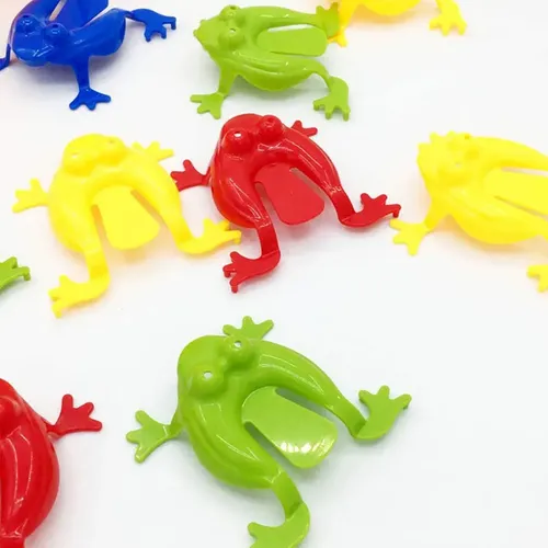 Assorted Jumping Frogs Stress Relief Toys for Kids and Adults