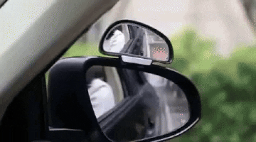 2X Blind Spot Mirror Auto 360° Wide Angle Convex Rear Side View Car Truck Suv
