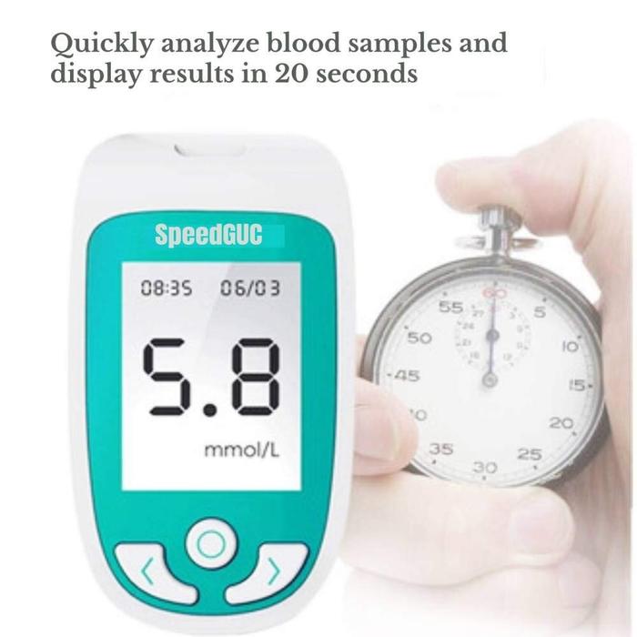 3-in-1 Blood Glucose, Cholesterol &amp; Uric Acid Monitor System