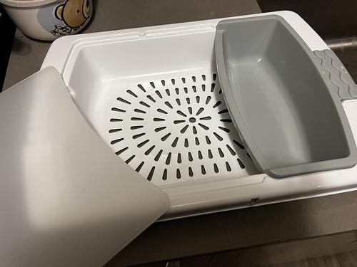 3-in-1 Multi-Function Cutting Board with Sink Basket photo review