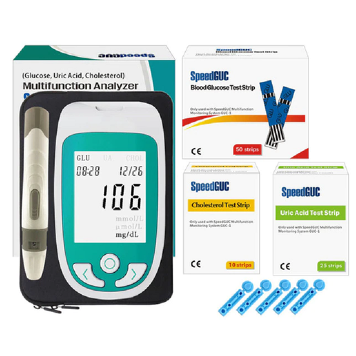 3 in1 Multifunction cholesterol uric acid glucose meter kit