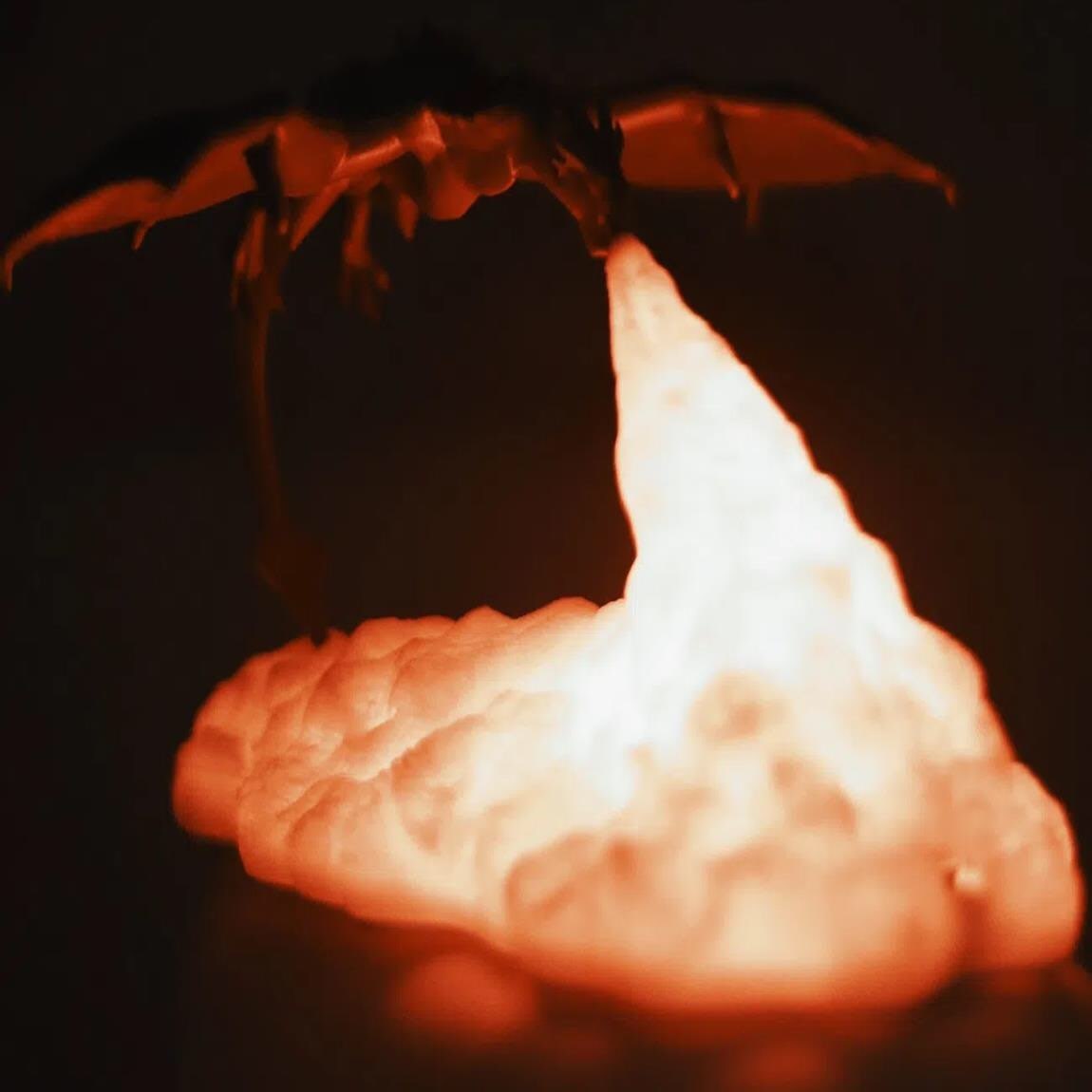 3D Printed Led Dragon Lamps photo review