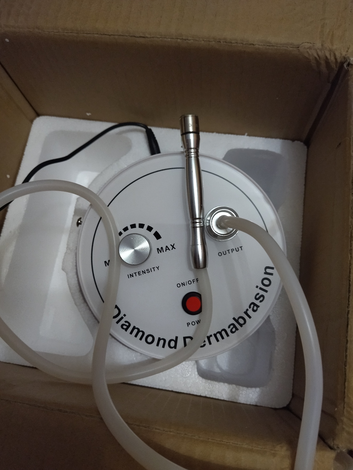3In1 Mini Diamond Microdermabrasion Dermabrasion Face Vacuum Spray Peel Machine photo review