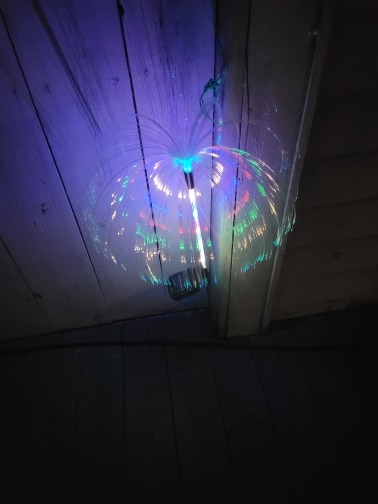 Solar Powered Jellyfish Lights photo review