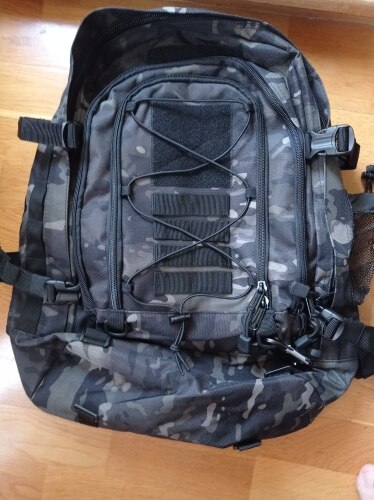 60L Large Military Tactical Backpack Army  Assault Rucksack Men Backpacks Travel Camping Hiking photo review