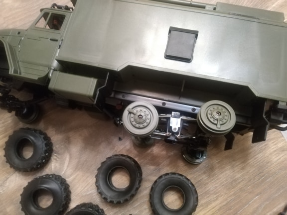6Wd Rc Car Military Truck Rock Crawler photo review