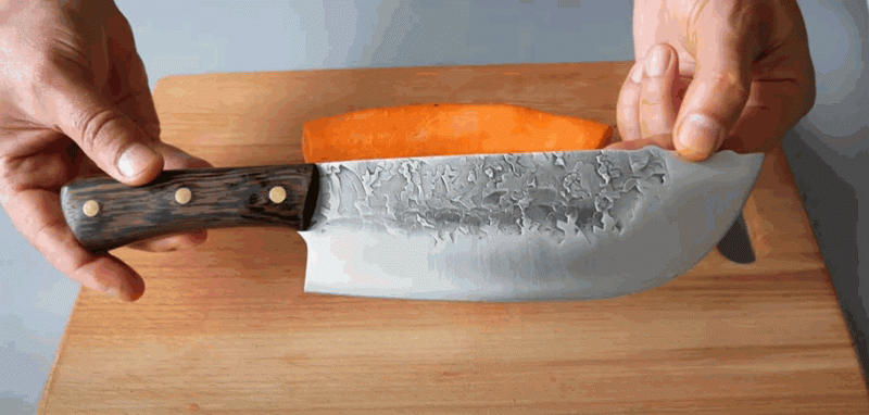 Mokithand 7 Inch Chef Knife Handmade Forged Sharp Kitchen Knives 5Cr15Mov  Steel Cleaver Filleting Slicing Boning Butcher knife