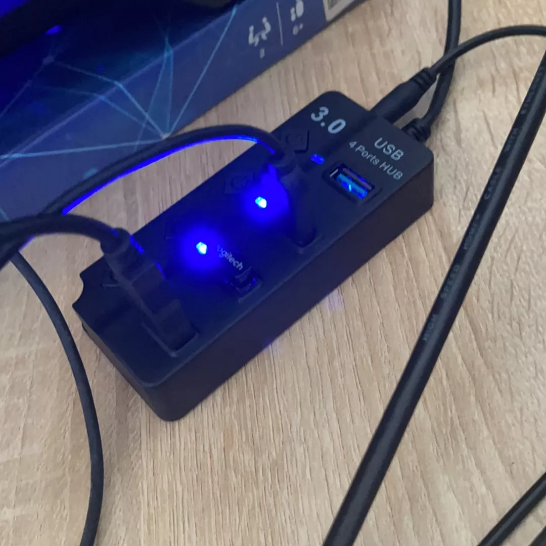 7 Port Usb Hub Power Adapter photo review