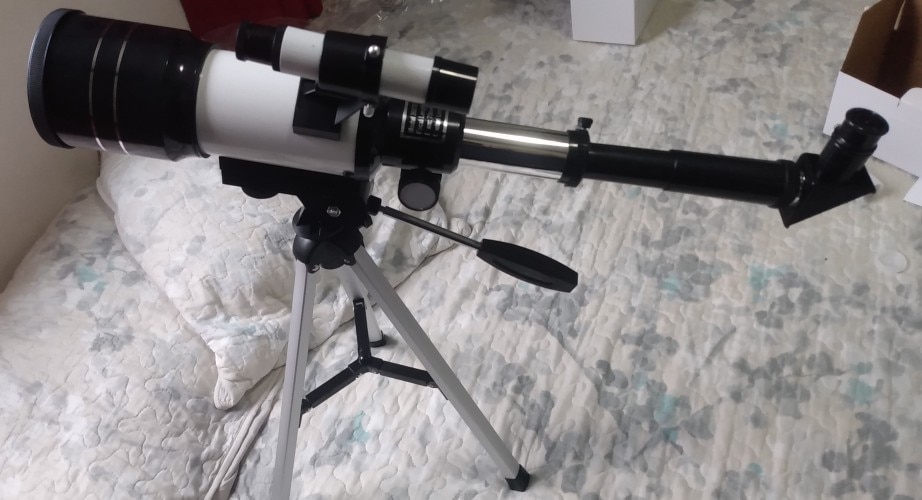70Mm Table Astronomical Telescope With Tripod Child Birthday Gift Telescope photo review
