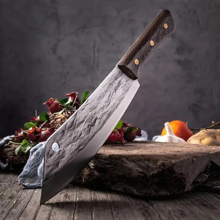 Forged Butcher Knife for Meat Bone Vegetables