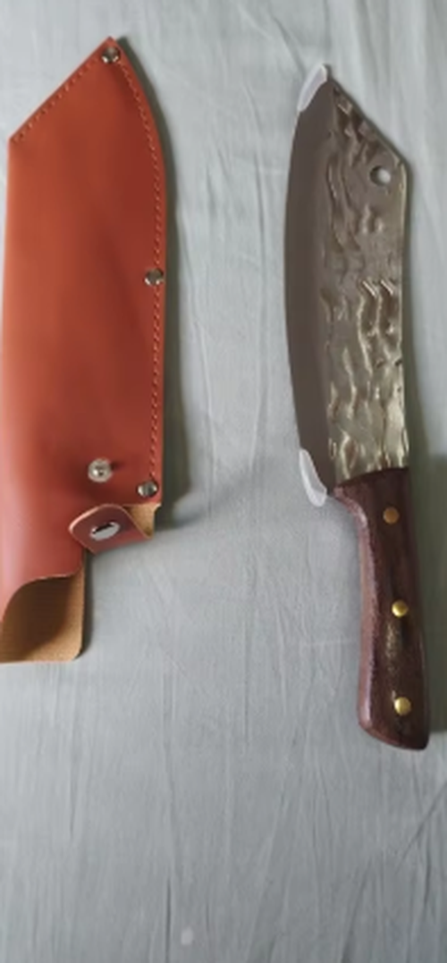 Forged Butcher Knife for Meat Bone Vegetables photo review