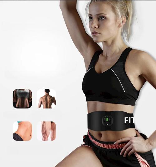 Rechargeable Abdominal Belt with 19 EMS Modes for Weight Loss and Muscle Building