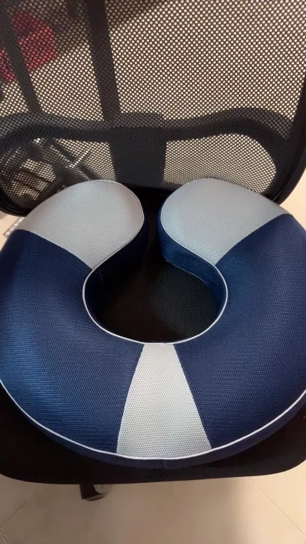 Adjustable Bamboo Charcoal Memory Foam Chair Cushion photo review