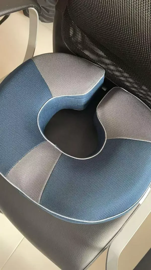 Adjustable Bamboo Charcoal Memory Foam Chair Cushion photo review