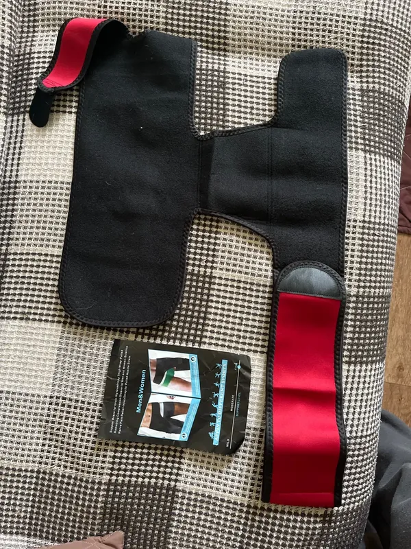 Adjustable Groin, Hip, and Hamstring Brace for Injury Recovery photo review
