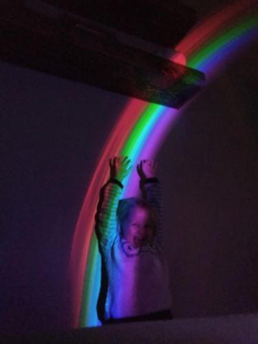 Amazing Rainbow Projector Lamp with Romantic Sky & Colorful Projection photo review
