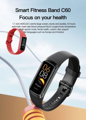 Silicone Digital Honor Fitness Band 5, For Office, Heart Rate at