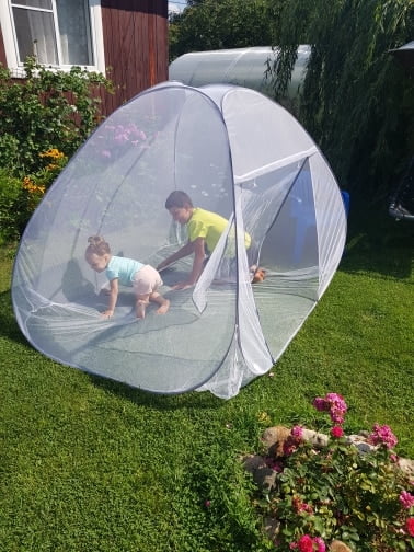 Anti-Mosquito Pop-Up Mesh Tent photo review