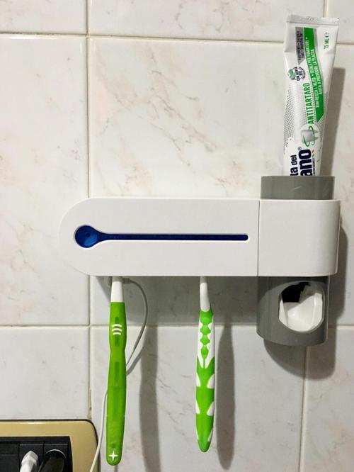 Antibacterial Toothbrush Holder & Toothbrush Sterilizer photo review