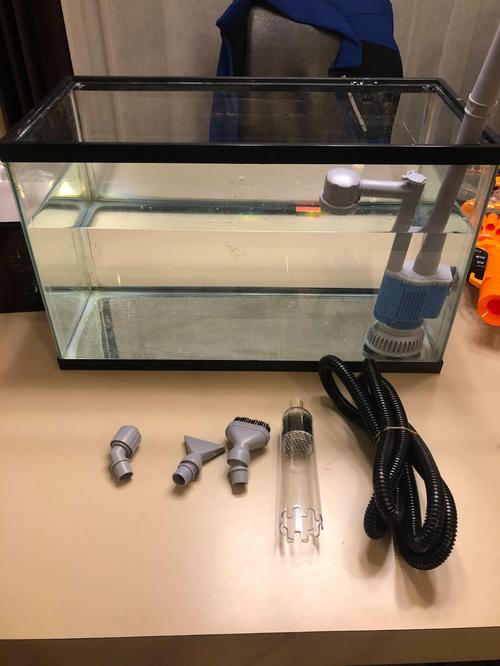 Aquarium Water Change Pump with Gravel Cleaner, Efficient Debris Filter photo review