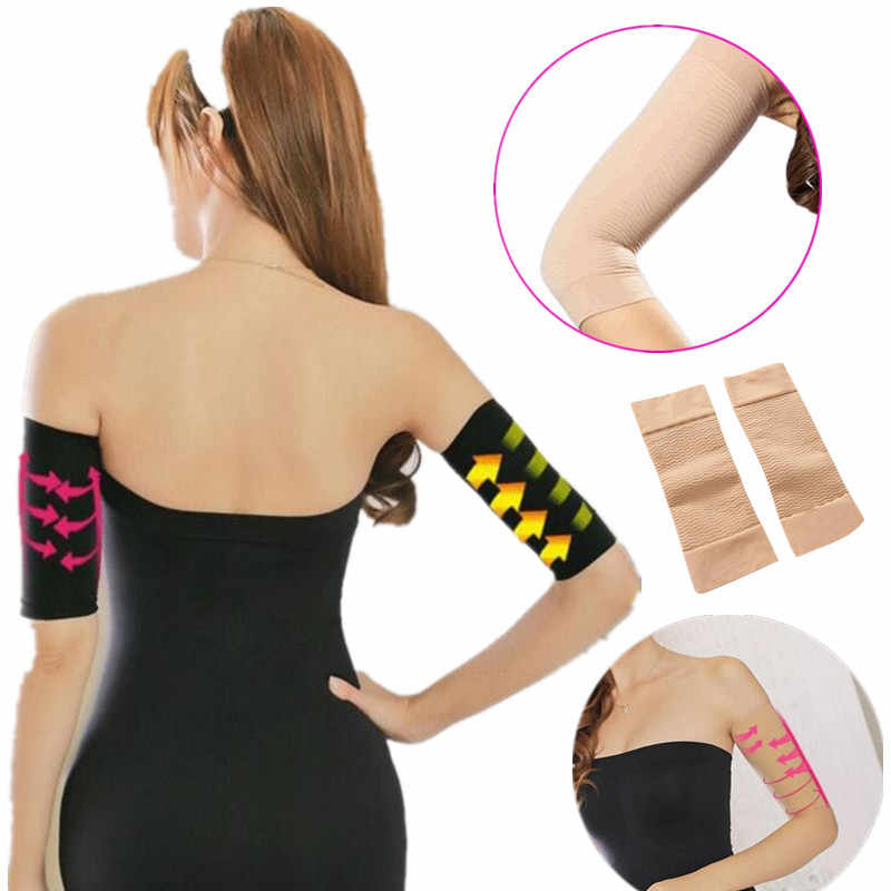 1pair Arm Sleeves Weight Loss Thin Legs for Women Shaper Thin Arm ...