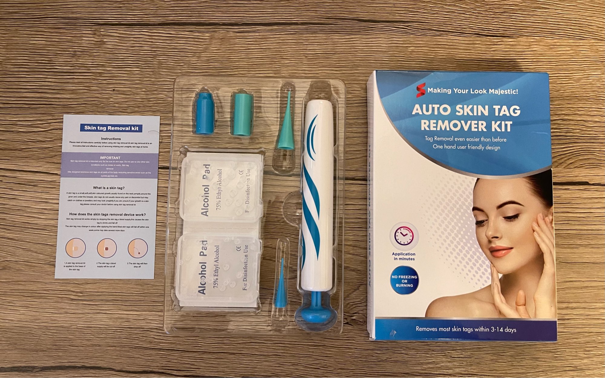 Home Use Skin Tag Removal Kit with Micro Band photo review