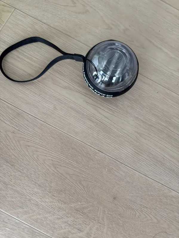 Auto-Start Led Power Gyro Force Wrist Hand Ball Arm Exerciser Relieve Pressure photo review