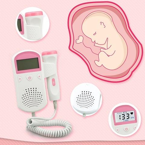 Our premium Taiji™ Baby Fetal Doppler uses the latest technology in baby heart monitoring. This amazing device allows any soon-to-be mom or health care professional to hear their baby's heartbeat with ease and clarity. The back-lit LCD display shows the baby's heartbeat making it even easier to detect, and an audible sound is heard in real-time from the high-quality built-in speaker.