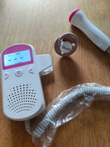 Baby Fetal Doppler - Heartbeat Rate Monitor with LCD Display And Speaker photo review