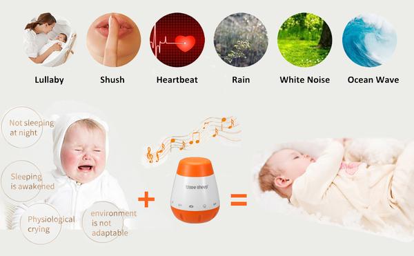Baby Shusher - Sleep Miracle Soother Portable Baby Sound Machine