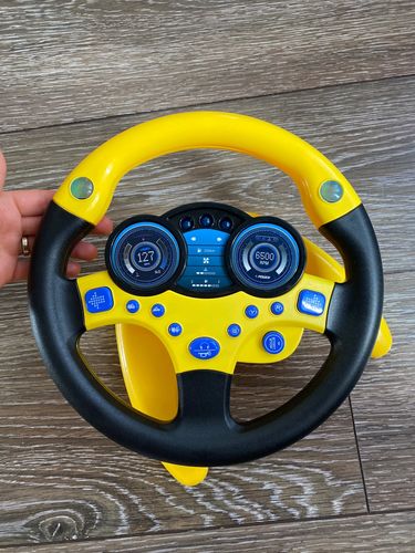 Baby Steering Wheel Toy With Light & Sound photo review