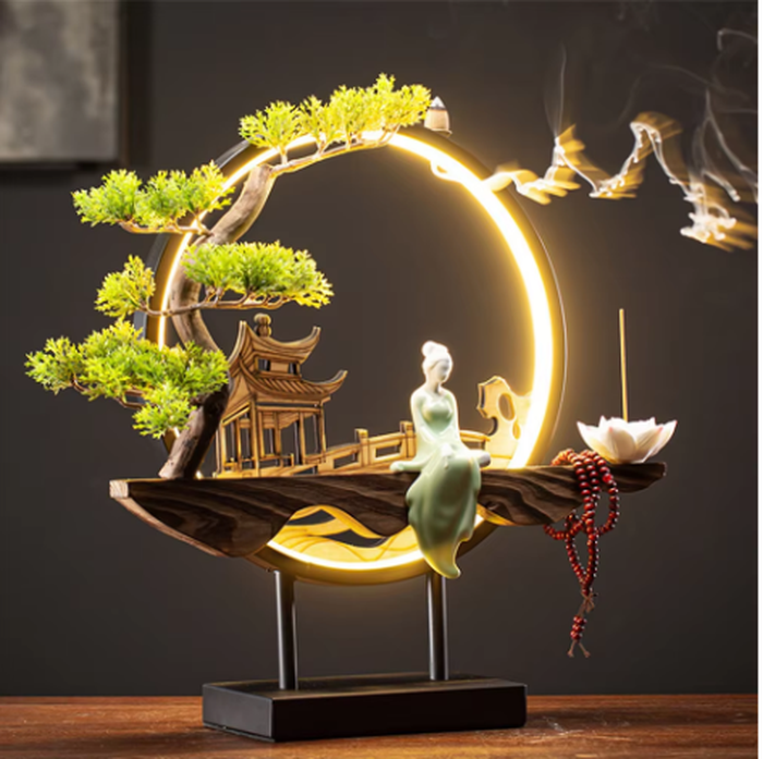 Backflow Waterfall Incense Burner - Divine Lady Incense Burner