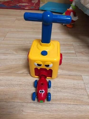 Balloon Powered Car Balloon Launcher Toy photo review