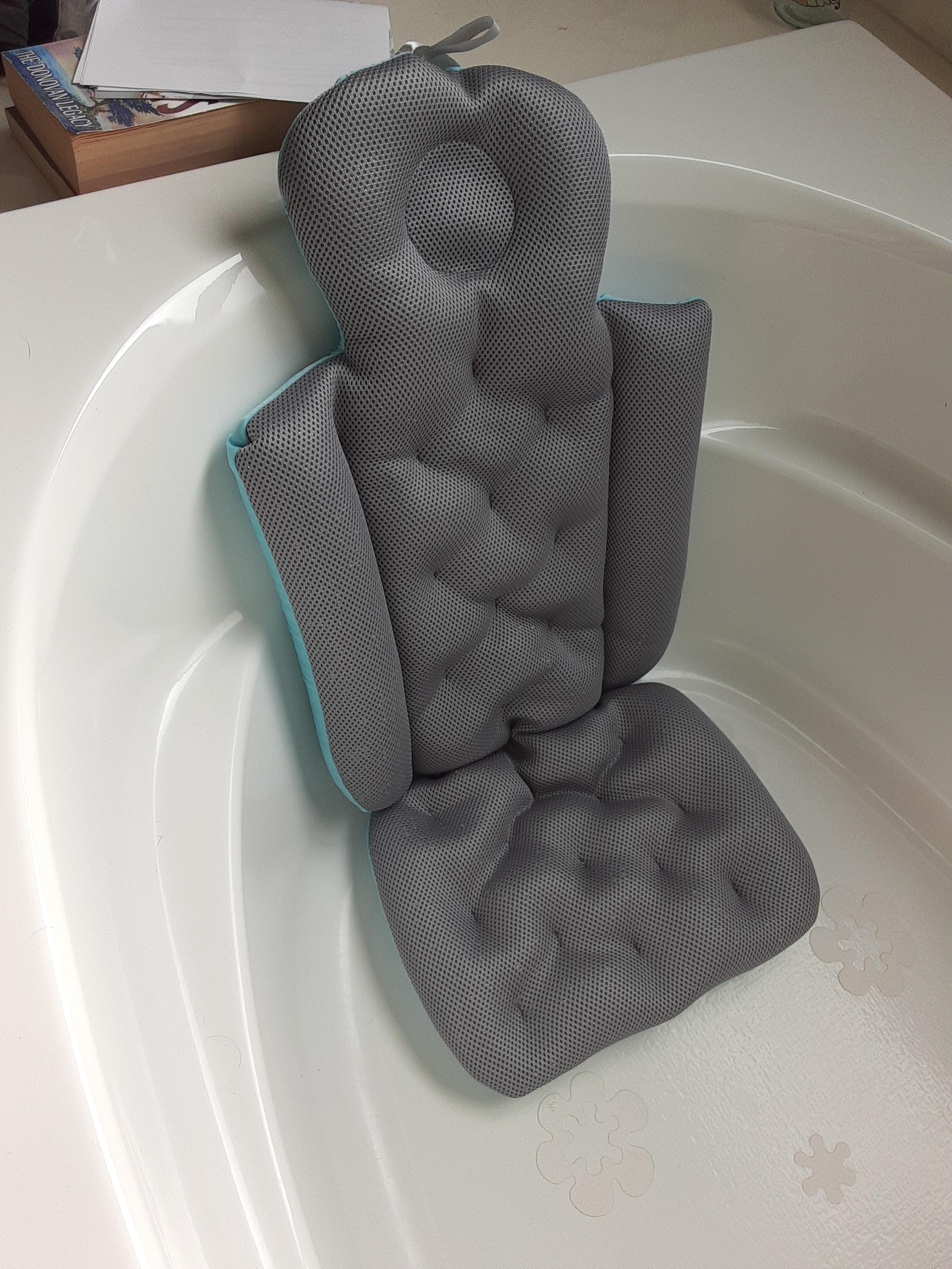 Bath Cushion Ergonomic Full Body Support with Neck and Back Rest photo review