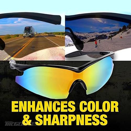 Bell+Howell Tac Glasses - Day Vision with Polarized Lenses
