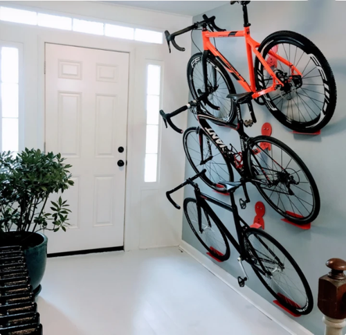 Bicycle Rack Wall Metal Hook Bicycle Mountain Bike Wall Bracket Wall Rack