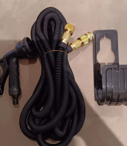 Expandable High Pressure Garden Hose with Metal Connectors photo review