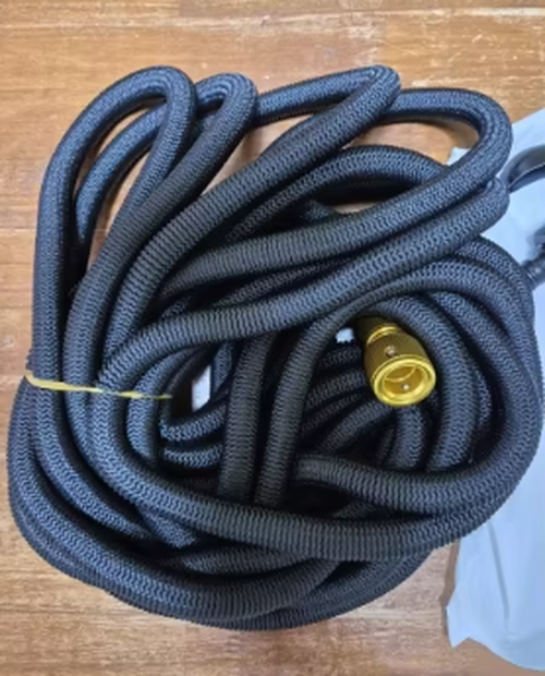 Expandable High Pressure Garden Hose with Metal Connectors photo review