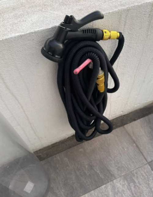 Expandable High Pressure Garden Hose with Metal Connectors photo review
