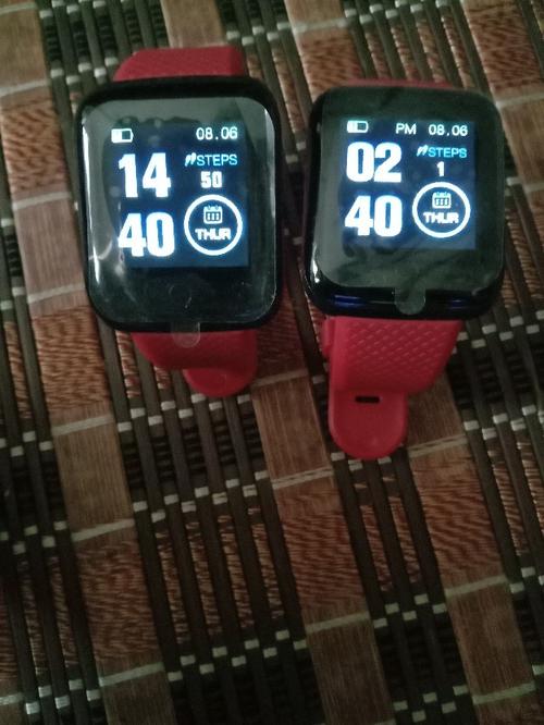 Blood Pressure Monitor Smart Watch with Heart Rate and SpO2 Tracker photo review