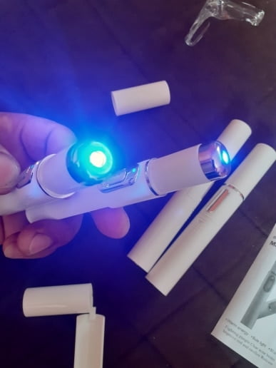 Blue Light Therapy Acne Laser Pen photo review