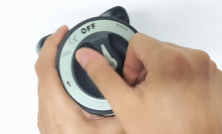 Waterproof 4-Position 500A Marine Battery Switch