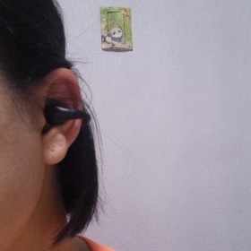 Mini Wireless Bluetooth Headset Bone Conduction Sports Running Headset photo review