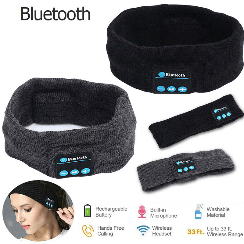 Bluetooth Music Headband Wireless Stereo Earphone Headband – Katy Craft